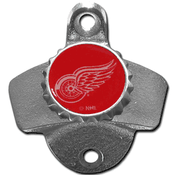 Detroit Red Wings Wall Mounted Bottle Opener