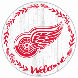 Detroit Red Wings Welcome 12in Circle