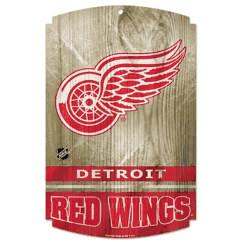 Detroit Red Wings Wood Sign - 11