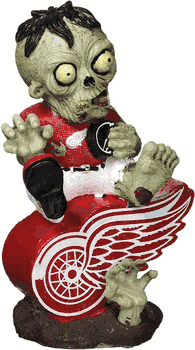 Detroit Red Wings Zombie Figurine - On Logo CO