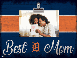 Detroit Tigers 10" x 8" Best Mom with Stripe Clip Frame