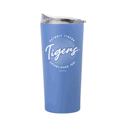 Detroit Tigers 20oz Retro Script Arctic Powder Coat Tumbler