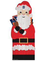 Detroit Tigers 31" Santa Leaner