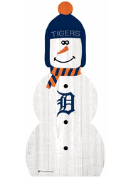 Detroit Tigers 31" Snowman Leaner
