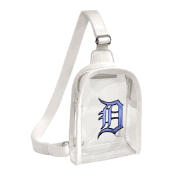 Detroit Tigers 3D Logo Clear Mini Sling