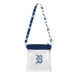 Detroit Tigers 3D Logo Clear Satchelette
