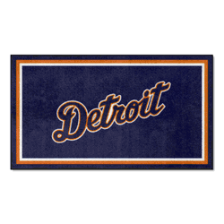 Detroit Tigers 3ft. x 5ft. Plush Area Rug