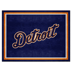 Detroit Tigers 8ft. x 10 ft. Plush Area Rug