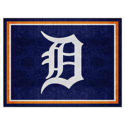 Detroit Tigers 8ft. x 10 ft. Plush Area Rug