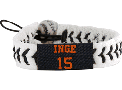 Detroit Tigers Bracelet Genuine Baseball Brandon Inge CO