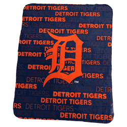 Detroit Tigers Classic Fleece Throw