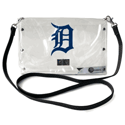 Detroit Tigers Clear Envelope Purse STRAP
