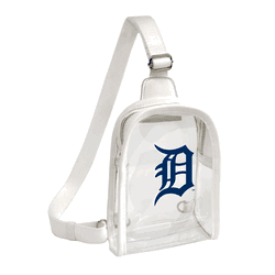 Detroit Tigers Clear Mini Sling Stadium Bag