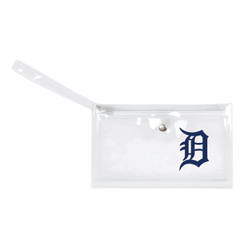 Detroit Tigers Clear Ticket Wristlet