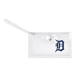 Detroit Tigers Clear Ticket Wristlet