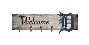 Detroit Tigers Coat Hanger 6x24