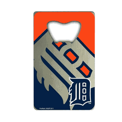 Detroit Tigers Credit Card Style Bottle Opener - 2 x 3.25