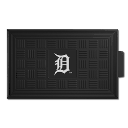 Detroit Tigers Heavy Duty Vinyl Medallion Door Mat - 19.5in. x 31in.