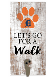 Detroit Tigers Leash Holder 6x12 Sign