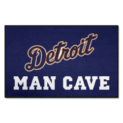 Detroit Tigers Man Cave Starter Mat Accent Rug - 19in. x 30in.