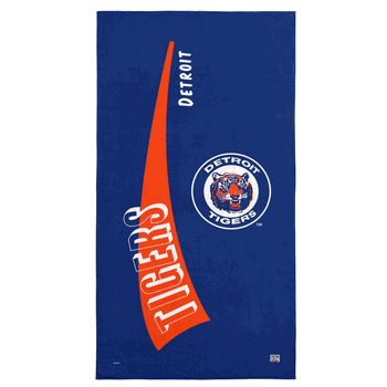 Detroit Tigers MLB CC Throwback Beach Towel