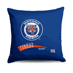 Detroit Tigers MLB CC Throwback Throw Pillow