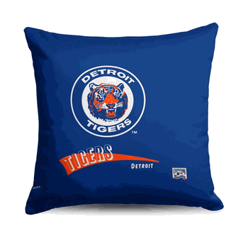 Detroit Tigers MLB CC Throwback Throw Pillow