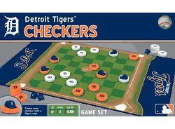 Detroit Tigers MLB Checkers