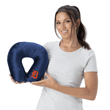 Detroit Tigers MLB Navy Neck Pillow