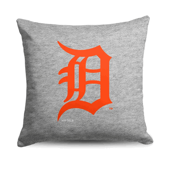 Detroit Tigers MLB Primary Sweatshirt PIllow 16 Inches