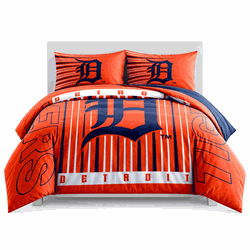 Detroit Tigers Momentum Bedding Comforter Set F/Q