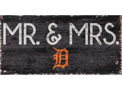 Detroit Tigers Mr. & Mrs. Sign
