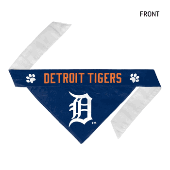 Detroit Tigers Pet Bandana  - Extra Small