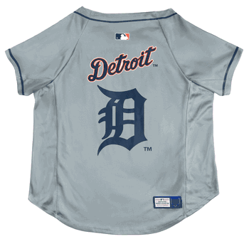 Detroit Tigers Pet Stretch Jersey  - Medium