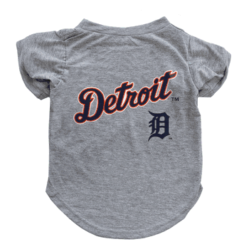 Detroit Tigers Pet T-Shirt  - Extra Small