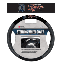 Detroit Tigers Poly-Suede Steering Wheel Cover