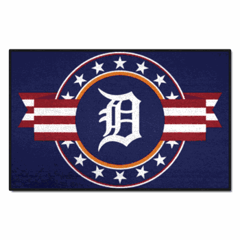 Detroit Tigers Starter Mat Accent Rug - 19in. x 30in. Patriotic Starter Mat