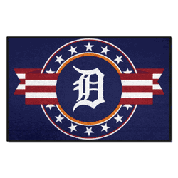Detroit Tigers Starter Mat Accent Rug - 19in. x 30in. Patriotic Starter Mat