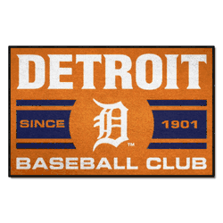 Detroit Tigers Starter Mat Accent Rug - 19in. x 30in., Uniform Design