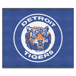 Detroit Tigers Tailgater Rug - 5ft. x 6ft. - Retro Collection