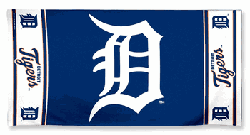 Detroit Tigers Towel 30x60 Beach Style