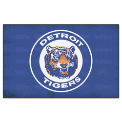 Detroit Tigers Ulti-Mat Rug - 5ft. x 8ft. - Retro Collection
