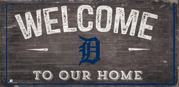 Detroit Tigers Welcome Distressed Sign