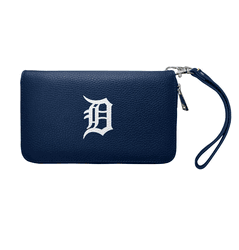 Detroit Tigers Zip Organizer Wallet Pebble Navy