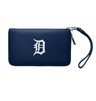 Detroit Tigers Zip Organizer Wallet Pebble Navy