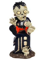 Detroit Tigers Zombie Figurine - On Logo CO