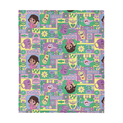 Dora the Explorer Dora and Friends Collage Silk Touch Throw 50 x 60 inches