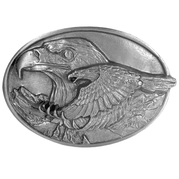 Double Eagle Antiqued Belt Buckle