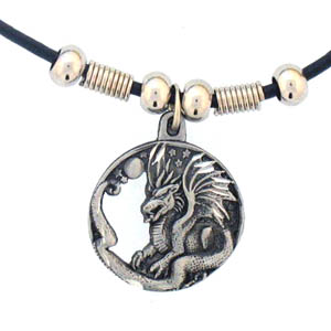 Dragon Adjustable Cord Necklace