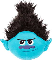 Dreamworks Trolls 3 Branch Travel Cloud Pillow 11 Inches
